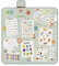 PERLETTI Telo Picnic Impermeabile Bambini - Coperta Pic Nic Grande da Campeggio Spiaggia Montagna Parco Portatile - Tappeto Gioco Esterno con Disegni Pieghevole (Giochi Montessoriani, 200x200 cm)