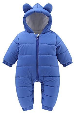 Kelandoom Combinaison Neige Bébé Fille Garçon Chauds Coupe-Vent Jumpsuit Fille Combinaison Bebe Barboteuse Vêtements Veste Épaisse Filles Combinaisons De Neige Pour Filles En Âge