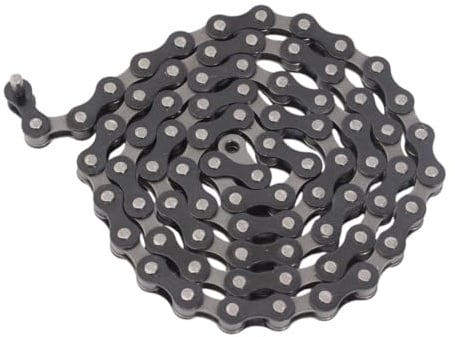 KHE BMX Kette 78 Glieder – 0,23 kg – 1/2 x 1/8 – HiTen Stahl – schwarz – Freestyle BMX & Singlespeed