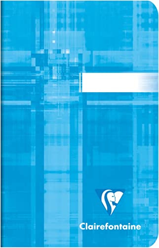 Clairefontaine 63596C - Heft, liniert, 9 x 14 cm, 48 Blatt, 90g, farbig sortiert, 1 Stück