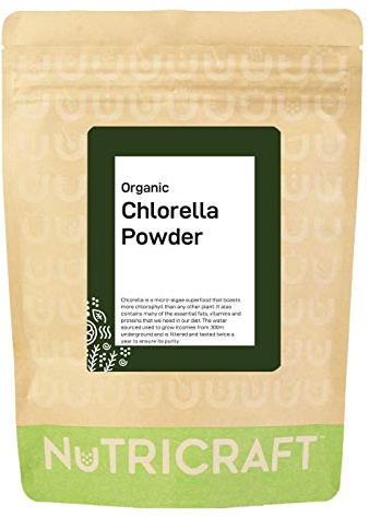 Organic Broken Cell Wall Chlorella Powder by NutriCraft: 1kg (Also Available in 250g and 500g)