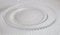 Decor Essentials Clear Glass Beaded Rim Charger Plate Wedding Reception Events Tableware Decor