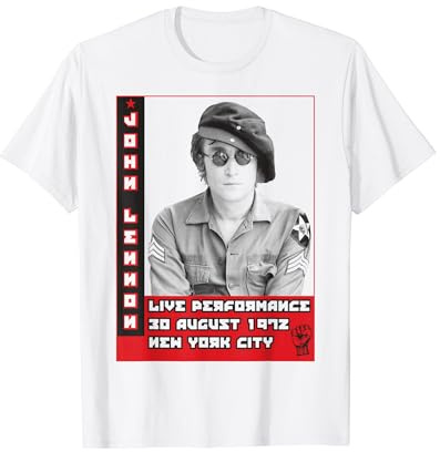 John Lennon - Live Performance 1972 T-Shirt