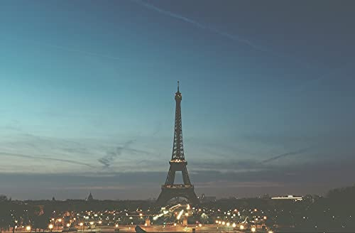HANSEPUZZLE 63981 - Paris Puzzle 500 Teile | Orte Puzzle mit hochwertiger Puzzle Aufbewahrung: Kartonbox und wiederverschließbarem Beutel | Puzzle-Maße: 46 x 30 cm