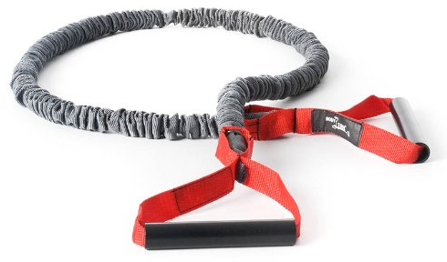 DITTMANN Premium Body Tube Expander Fitnessband Nylonummantelung rot/stark