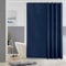 Furlinic Tende Doccia Anti-Muffa Tessuto in Poliestere, Blu Navy Tende Doccia Impermeabile &Lavabile,Tenda Vasca da Bagno con 12 Ganci Tenda doccia-180x180cm.