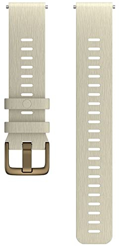 Polar Unisex - Erwachsene, Armband., Cloud White, S-L, 20 mm