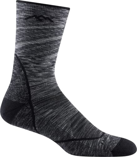 Darn Tough, Light Hiker (#1972), Merino Wool, Micro Crew, Lightweight, Men’s Cushioned Hiking Socks