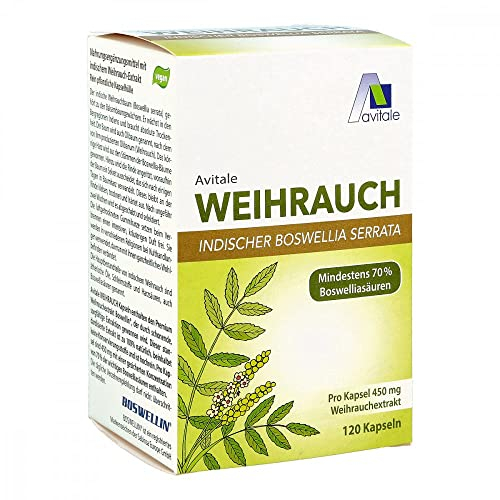 Weihrauch 450 mg Boswellia Serrata Kapseln 120 stk