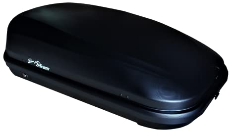 Dachbox Auto 420 Liter Gepäckträger Skibox Schwarz