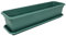 MePla - Balconnière Balcon 40 CM + Dessous De - Vert - Bac à Fleurs - Cache-Pot - Jardinière en Résistant aux Intempéries Résistant Aux UV Plastique