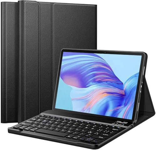 EatronChoi Keyboard Case for Honor Pad X9 11.5 Inch 2023 Tablet, Slim Cover with Magnetically Detachable Wireless Bluetooth Keyboard for 11.5 Honor Tablet X9 (Honor Pad X9 11.5)
