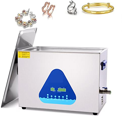 Multifunctional Ultrasonic Cleaning Machine, Ultrasonic Cleaning Machine with Digital Timer, Convenient, Strong Cleaning Function, Ultrasonic Cleaning Machine for Silverware, Glasses, Watches