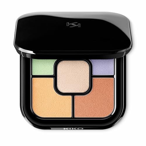 KIKO Milano Colour Correct Concealer Palette, Palette Mit 5 Wasserfesten Concealern