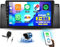 OiLiehu 2G+64G Android 13 Radio 2din Carplay Android Auto für BMW X5 E53 1999-2005 Autoradio Mit Bildschirm 9 Zoll Display Autoradio mit Mirror Link/EQ/Bluetooth/SWC/FM RDS/WiFi/GPS/Rückfahrkamera
