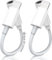 Tapo 2PC Headphone Adapter for iPhone, Lightning to 3.5mm Jack, Compatible with iPhone 14/13/12/11/XS/XR/XS Max/7/8/8 Plus