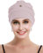 osvyo Baumwoll Chemo Kopfbedeckung für Damen mit Krebs und Haarausfall, Mütze aus Baumwolle, Leichte Kopfbedeckung, Versiegelte Verpackung