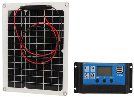 Solarmodule, Solarladegerät, Solarpanel-Set, Hocheffizientes Solarpanel und Solarladeregler, 300 W, DC 12 V, 24 V, 50 A, IP67 für Wohnmobile