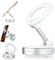 Foluu Upgraded Magnetic Phone Holder, 360° Rotating Adjustable and Foldable Vacuum Adsorption Car Phone Mount Low Noise for iPhone & Android for Car/Gym/Mirror/Smooth Surface (White)