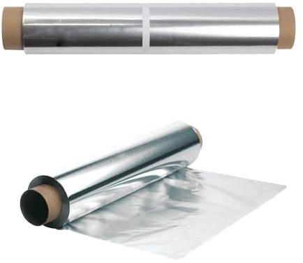 1 pièce - Aluminium Folie 14 Microns - 30 cm x 100 m - Ultra Résistant - 1350 g | Idéal pour Usage Professionnel & Domestique (1)