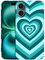 SuzaCase for iPhone 16 Plus, iPhone 16 Plus Case - Teal Heart design Printed Cute, Sleek Durable Hardshell Protective Designer Phone Case/Cover for iPhone 16 Plus