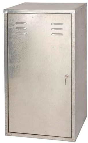 VOSS.farming Sattelschrank 60 x 60 x 106 cm für 2 Sättel verzinkt mit Schloss