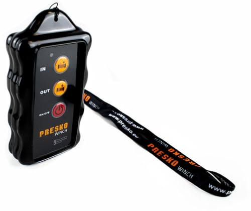 Mando a distancia inalámbrico para cabrestantes universales PRESKO 12 V/24 V