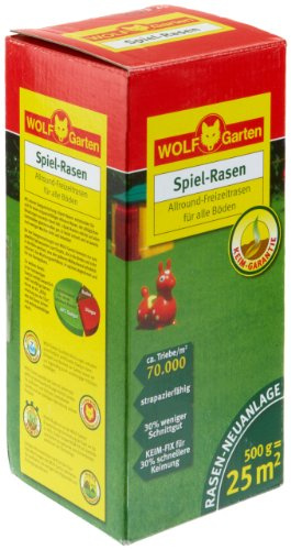 WOLF-Garten - Rasensamen für Spiel-Rasen Family für ca. 25 qm; 3822007