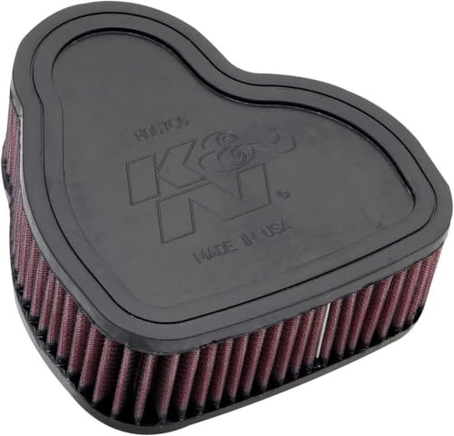 K&N High-Flow Original Lifetime Engine Air Filter: Increase Power & Accerlation, Washable, Premium, Replacement Air Filter: Compatible with 2003-2009 Honda: VTX1300C, VTRx1300R, VTRX1300S, HA-1330