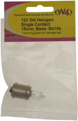 W4 12V 5W Halogen Bulb - Transparent