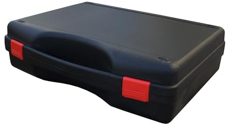 VISO Schwarzer Koffer Tekno Anzahl Fächer 1 Außen-Maße 235 x 185 x 48 mm