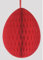 Everflag Wabenball Osterei rot 50 cm