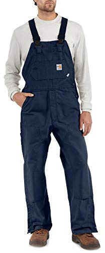 Carhartt Ungefütterter Latzoverall für Herren, entflammbar, Ente