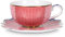 Pip Studio Espresso cup and saucer Royal | pink | 125 ml