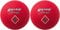 Champion Playground Gym Dodgeball Kickball 5 Nylon Wound 2-ply Red Ball (2Pack)