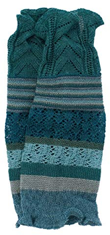 Invero, Merino Armstulpen Ruby Mehrfarbig, 100% Wolle (Olive)