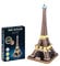 Revell 3D Puzzle 00150 I Eiffelturm Paris I 84 Teile I 4 Stunden Bauspaß für Kinder und Erwachsene I ab 10 Jahren I Mit LED Beleuchtung für einen authentische Präsentation
