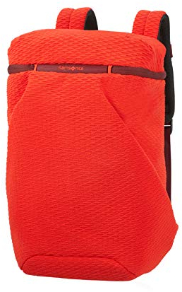 Samsonite Neoknit - 15.6 Inch Laptop Backpack, 45 cm, 17 Litre, Orange (Fluo Red/Port)