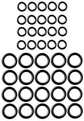 GAOHOU 40pcs High Pressure Washer Rubber Sealing O-Rings for 1/4 inch,3/8 Inch,M22 Quick Connect Coupler