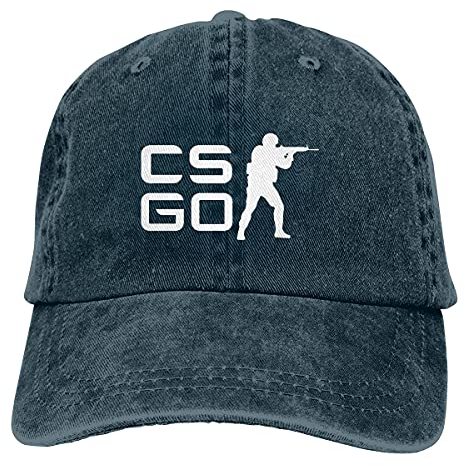 BAJIE Baseballmützen Csgo Logo Baseballmütze Cowboyhut Peaked Cap Cowboy Bebop Hüte Männer und Frauen Hüte