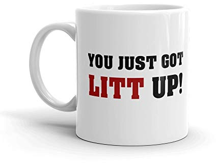 NA Sie haben gerade Litt Up Coole Serie Show beliebte Geschenk Kaffee Tee Tasse Tasse
