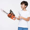 King Sport Construction Tool Electric Chain Saw Toy Play Set Rotating Chain, Realistic Sounds & Pretend Construction Garden Yardwork, Outdoor Preschool Lawn Toy Gift for Toddler, Orange Colour