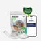 PEZZ Digitaler Urintest Kit für Katzen inkl. gratis App-Auswertung durch Experten, mit Nicht-saugendem Spezialstreu (Sand) für einfaches Urinsammeln sowie Teststreifen speziell für Katzen