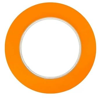 Fine-Art Fine Line Rouleaux Ruban de Masquage 4mm x 55m I Ruban de Masquage élastique I Peinture Masquage I Artist Tape