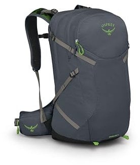 Osprey Sportlite Unisex Rucksack, 25L, Tungsten/Grey Wolf, O/S