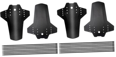 KOMBIUDA 2sätze Mountainbike Schutzblech Vordere Und Hintere Fahrrad Mudguards Für Optimalen Spritzwasserschutz Leicht Einfach Zu Reinigen Und Einsetzbar