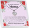 AMEEDA geschenke für mama kette silber Geburtstag I geschenke für mamas I An meine geliebte Mama