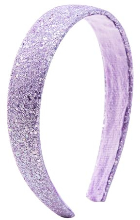 WANYI Cerchietto Capelli Donna 2,5cm di Larghezza Paillettes Cerchietto Bambina Moda Accessori Fasce Cerchietti per Capelli Donna