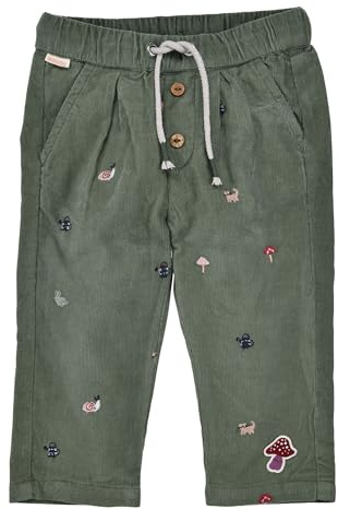 Bondi Baby Mädchen Cordhose Be Natur 86961 | Weiche Cordhose in Kiwi-Grün mit bequemen Bund – perfekt für kleine Abenteurerinnen im Alltag (DE/NL/SE/PL, Numerisch, 80, Kiwi)