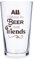 Luminarc Bicchieri da birra 50 cl, set da 6, con frase decorativa, adatti per lavastoviglie